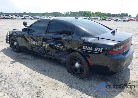 2021 Dodge Charger Police Rwd z USA, uszkodzony, nr VIN 2C3CDXAT7MH523170